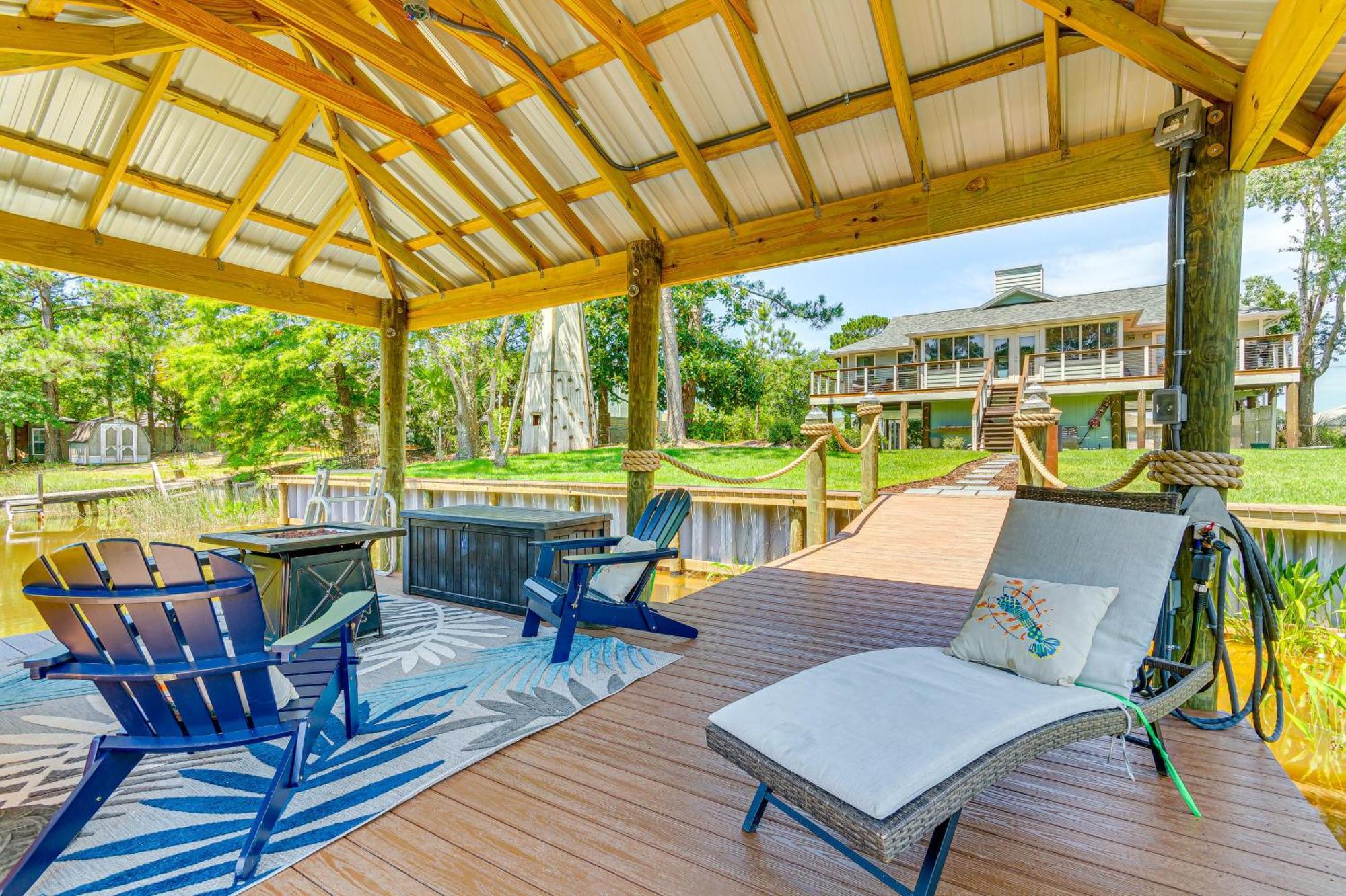 Waterfront Florida Vacation Rental With Boat Dock ミルトン エクステリア 写真