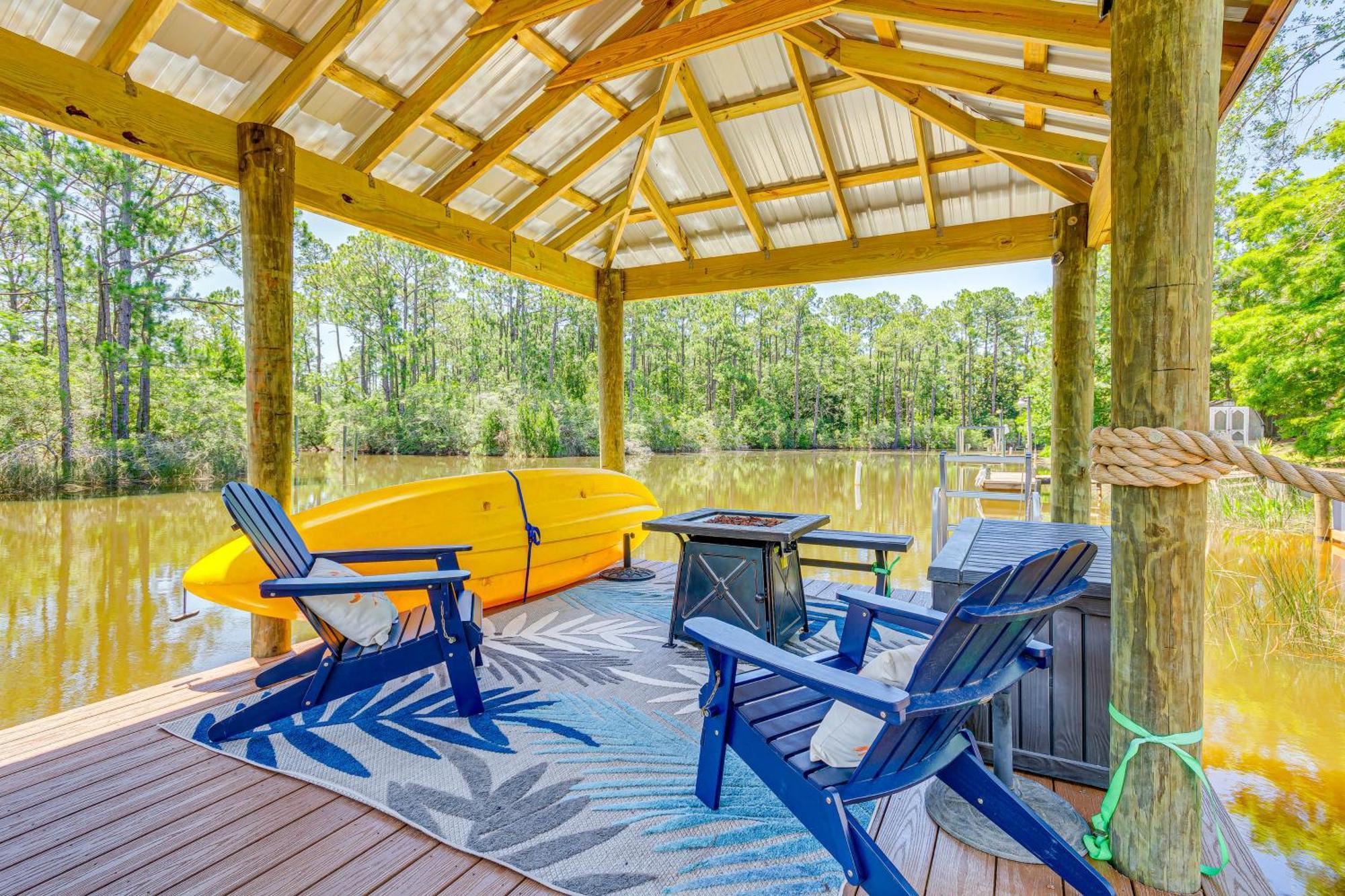 Waterfront Florida Vacation Rental With Boat Dock ミルトン エクステリア 写真